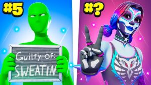 25 SWEATIEST Fortnite Skins