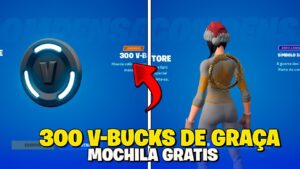 300 V-BUCKS GRATIS + MOCHILA GRATIS  The Elder Scrolls DE GRAÇA NO FORTNITE CAPITULO 4 FORTNITE