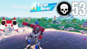 54 Elimination Solo Squads Gameplay "Build / Zero Build" Wins (Fortnite Chapter 4 Season 3)