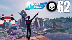 62 Elimination Solo Vs Squads Full Gameplay Wins (Fortnite Chapter 4 Season 3 PS4 Controller)