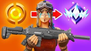 Bronze To Unreal With Fortnite's WORST Weapon