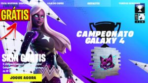 COMO GANHAR UMA SKIN GRÁTIS no FORTNITE CAMPEONATO GALAXY 4 - UPDATE 25.20