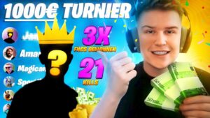 DIESER SPIELER gewinnt mein 1000€ Fortnite Turnier 😱