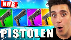🟡Die „ONLY PISTOLEN“ Challenge in Fortnite! 🟡