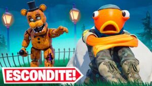 ESCÓNDETE O *ASUSTA* en FORTNITE 😂😂 (Divertido)