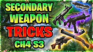 Expert Breakdown of Every Secondary Weapon - DPS / Range / Tricks - Fortnite Ch4 S3