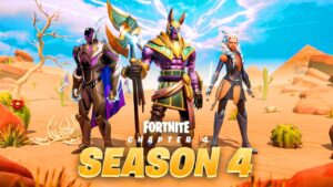 FORTNITE TEMPORADA 4 CAPITULO 4 !! - AHSOKA, ONE PIECE, TOTUGAS NINJA, SKINS, BIOMAS Y MAS ...!!