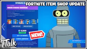 Fortnite Item Shop *NEW* FUTURAMA COLLAB! (Fortnite Battle Royale)