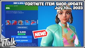 Fortnite Item Shop *NEW* OPAL SKIN & RUBY STYLE! [July 10th, 2023] (Fortnite Battle Royale)