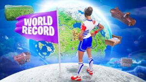 Fortnite ONLY UP World Record!!
