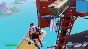 Fortnite Only Up (with glitches) World Record 3:07 (3:54 with moon)