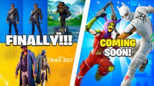 Fortnite TRAVIS SCOTT Returns Tonight? Spray Skins SOON!