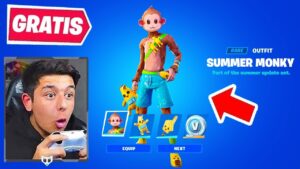 GRATIS SUMMER SKIN voor IEDEREEN in Fortnite ☀️😍
