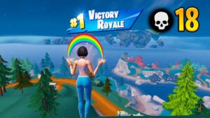 High Kill Solo Win Gameplay 🏆 Fortnite Ranked (Season 3)