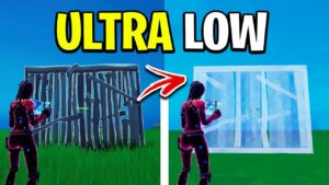 How To Get ULTRA LOW Graphics In Fortnite! (FPS BOOST)