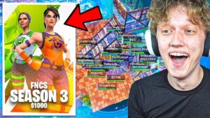 I Hosted a $1000 FNCS Tournament In Season 3 Fortnite! (pros only)
