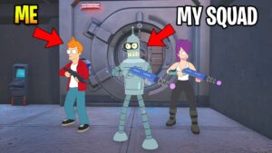 I Pretended To Be Futurama BOSSES In Fortnite