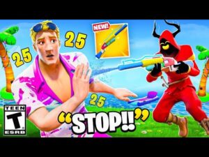 I Trolled Him In SUMMER UPDATE! (Fortnite)
