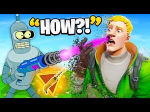 I Trolled Him With FUTURAMA Ray Gun! (RAGE)