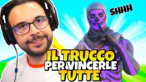 Il Trucco che ti farà vincere tutte le partite su fortnite