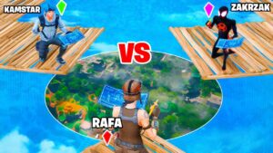 Kto Dłużej NIE Spadnie Ze SKYBASE Wygrywa... w Fortnite!