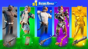 LOSOWY KOTEK CHALLENGE w FORTNITE
