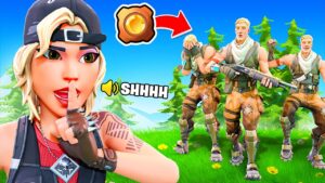 MI SONO INFILTRATO IN UN TORNEO PER SOLO BRONZI! Fortnite ITA