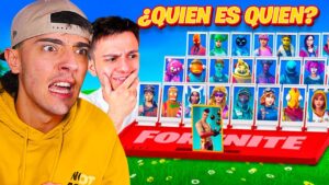 MINIJUEGO ¿QUIEN es QUIEN? en FORTNITE con Ampeterby7