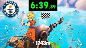 NEW Fortnite Only Up WORLD RECORD