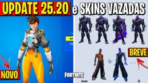 NOVA ATAUALIZAÇÃO no FORTNITE! COLAB OVERWATCH 2, WORLD OF WARCRAFT e SPOILERS (Patch 25.20)