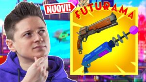 NOVITÀ UPDATE FUTURAMA DI FORTNITE - PISTOLA MAMMOTH & PISTOLA BENDER