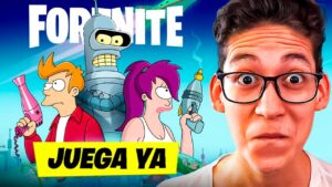 Nueva **ACTUALIZACION 25.20** EVENTO FUTURAMA en Fortnite! (TRAILER, SKINS, MINI PASE & MAS...)