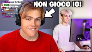 Pago un Pro Player di Fortnite per sfidare 1v1 i miei Iscritti di Nascosto!