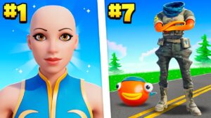 Probé ERRORES de FORTNITE que encontré en Shorts!