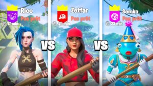 Quel JOUEUR TIENDRA le PLUS LONGTEMPS SANS ARMES ! ⌛