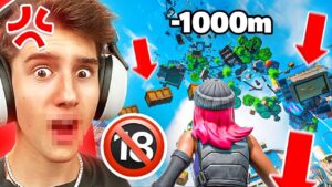 RECORD MONDIALE DI ONLY UP in LIVEEE!! Fortnite ITA