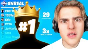 Specto il Player #1 Rank Unreal di Fortnite! (è fortissimo)