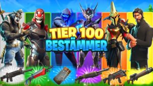 TIER 100 SKINS BESTÄMMER ÄNNU EN GÅNG MINA VAPEN I FORTNITE