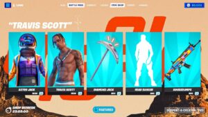 TRAVIS SCOTT Fortnite Item Shop! [July 22nd, 2023] (Fortnite Battle Royale)