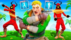 Trolling With SECRET TikTok Emotes! (Fortnite)