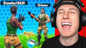 iCrimax REAGIERT auf ERSTE RUNDE FORTNITE 😂