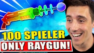 100 Spieler im *ONLY LASER GUN* CUSTOM GAME!🔥 - Fortnite