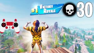 30 Elimination Solo Squads Gameplay "Build" Win (Fortnite Chapter 4 Season 3)