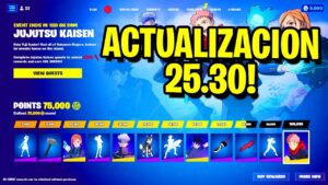ACTUALIZACION 25.30 DE FORTNITE !! (Temporada 4, Mini Pase, Recompensas, Evento Final, Skins y Mas!)
