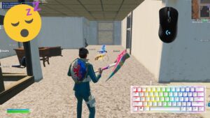 ASMR Fortnite 😍 Chill Razer Huntsman Mini Keyboard Sounds  💤 Bio's ZoneWars Tilted 4K 60FPS