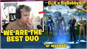 CLIX & BigBobbyAI Wager The SWEATIEST Zone WARS Players, Then This Happened... (Fortnite Moments)