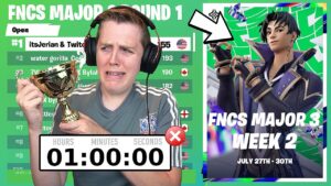 Can I Qualify For FNCS Finals... In 1 HOUR? (Fortnite)