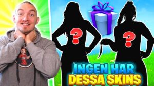 DET ÄR BARA FÅ PERSONER I VÄRLDEN SOM HAR DESSA SKINS I FORTNITE