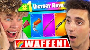 🌈Die *REGENBOGEN WAFFEN* Challenge in Fortnite!🌈