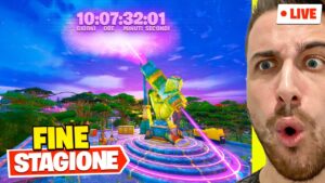 Ecco la FINE della Stagione! NUOVA Fase dell'APPARATO! Live Fortnite ITA!